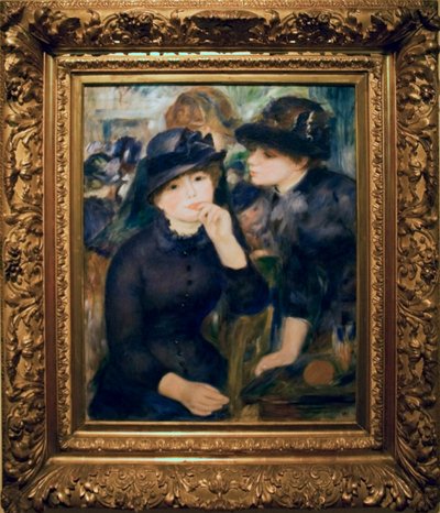 Girls in Black by Pierre Auguste Renoir